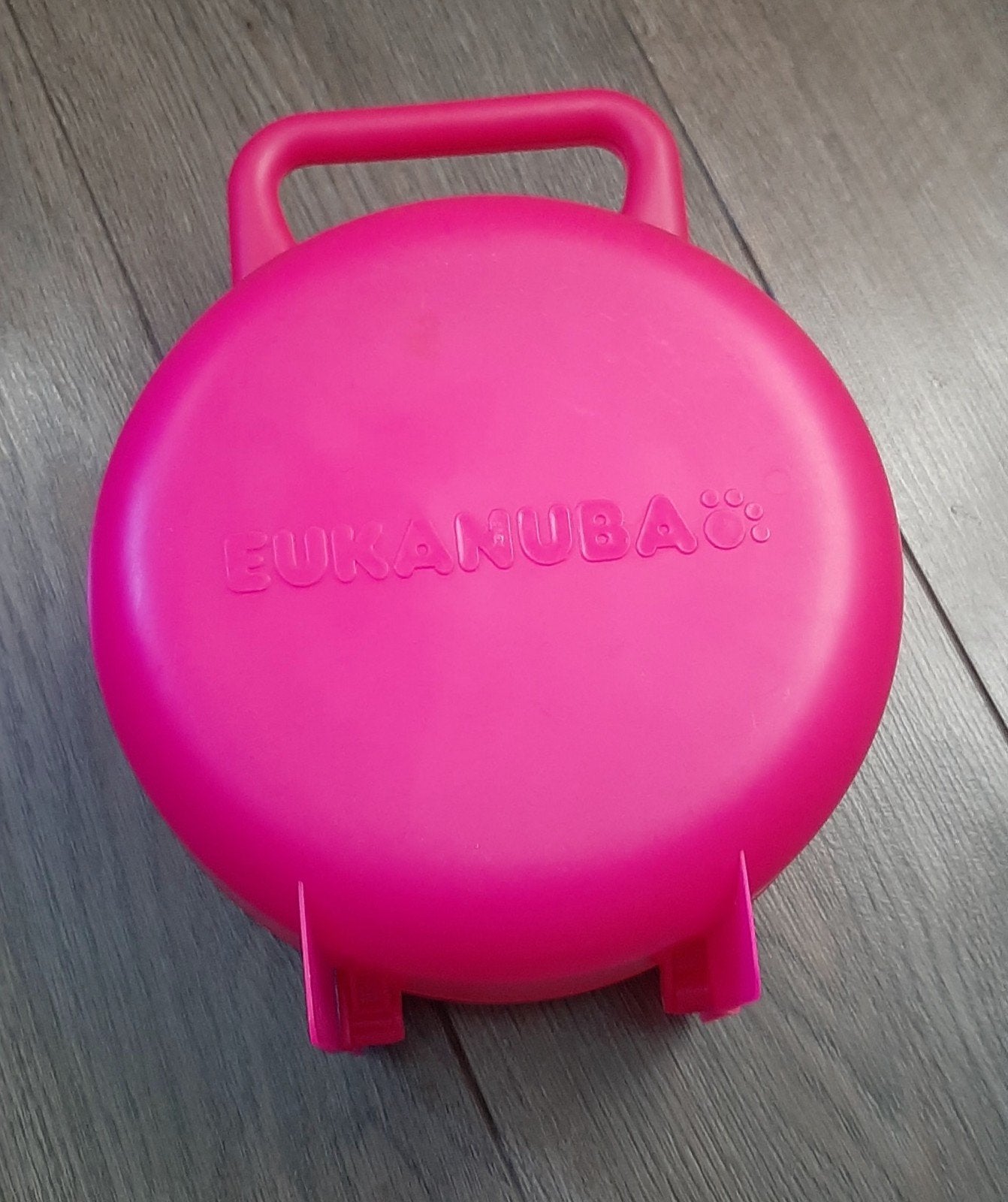 Eukanuba 🐾 Travel eet/drinkbak 20cm doorsnede, Ophalen, Zo goed als nieuw