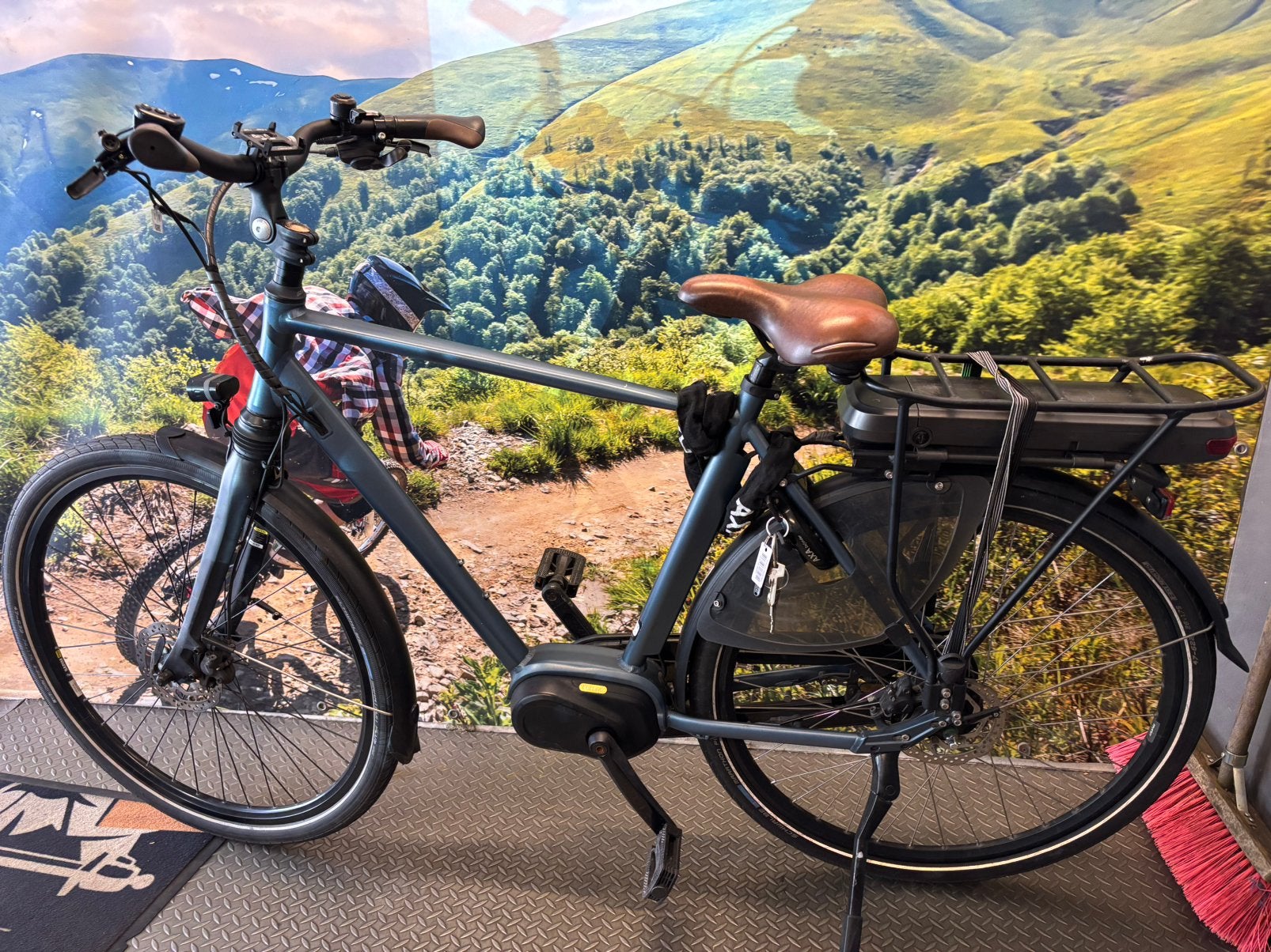 Nette villette elektrische fiets 35km/h sneel, Fietsen en Brommers, Elektrische fietsen, 55 tot 59 cm, Ophalen, Zo goed als nieuw