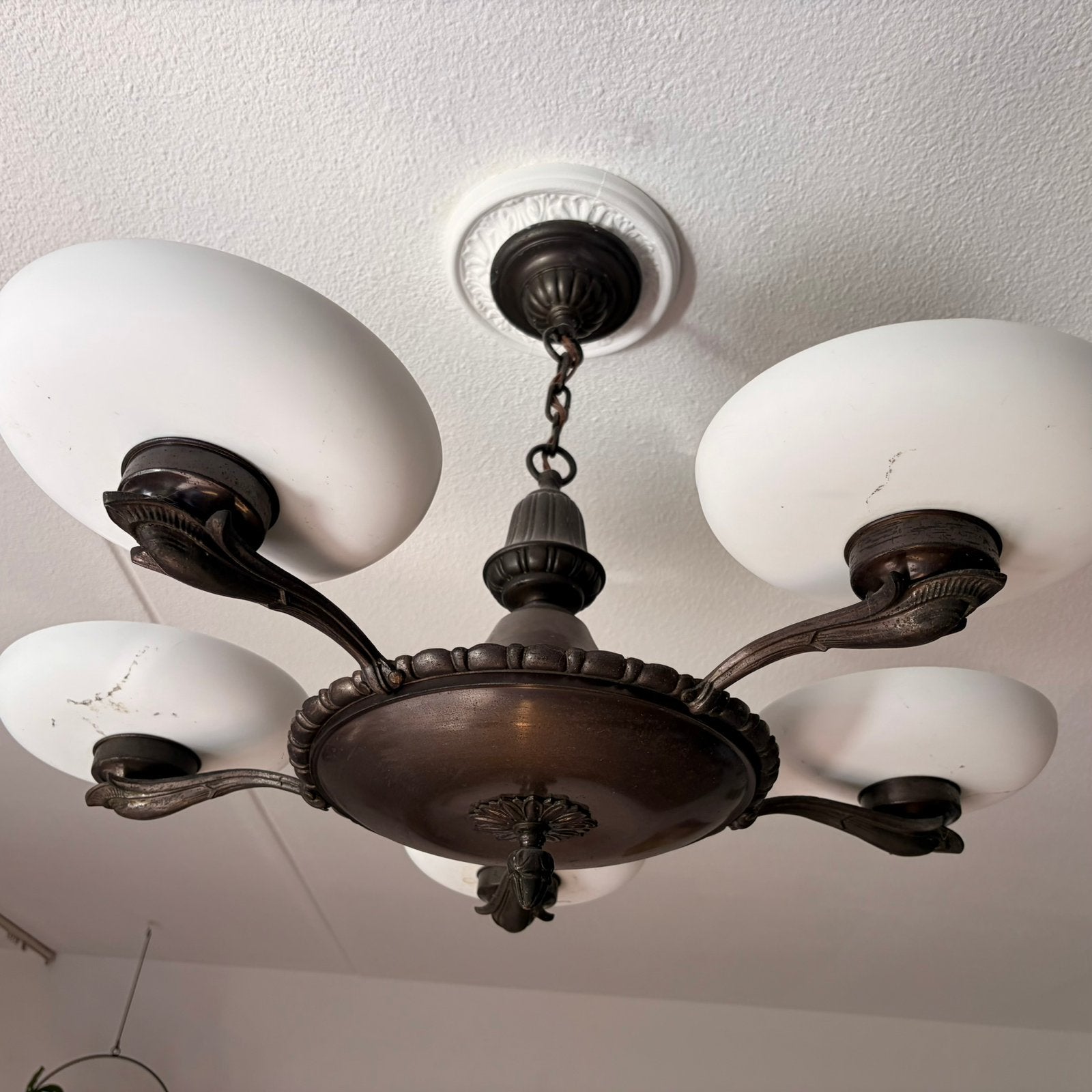 Art Deco lamp, antiek, retro, vintage., Ophalen