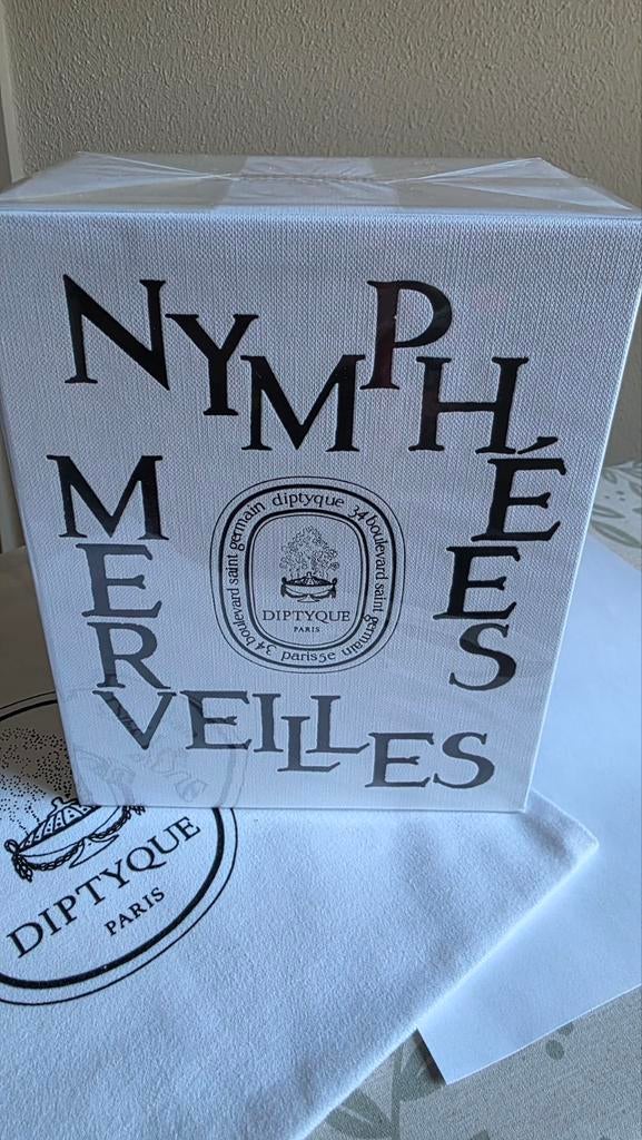 Diptyque Nymphées Merveilles Kaars - Nieuw in doos, Overige materialen, Nieuw, Ophalen of Verzenden, Modern