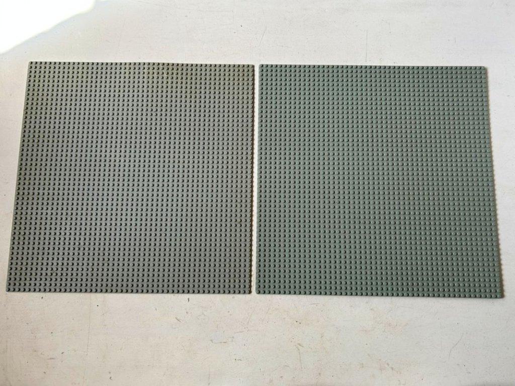 Lego grote grijze platen 48x48 - legoland lego system, Gebruikt, Lego, Ophalen of Verzenden, Space