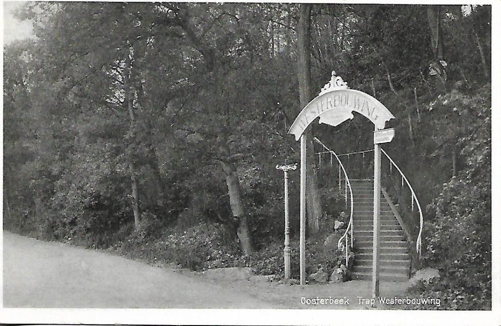 Oosterbeek- -Trap Westerbouwing., Verzenden, 1920 tot 1940, Gelopen, Gelderland