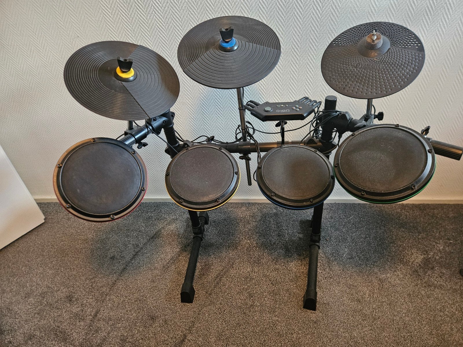 ION Drum Rocker voor PlayStation - Complete drumkit, Ophalen of Verzenden, Gebruikt