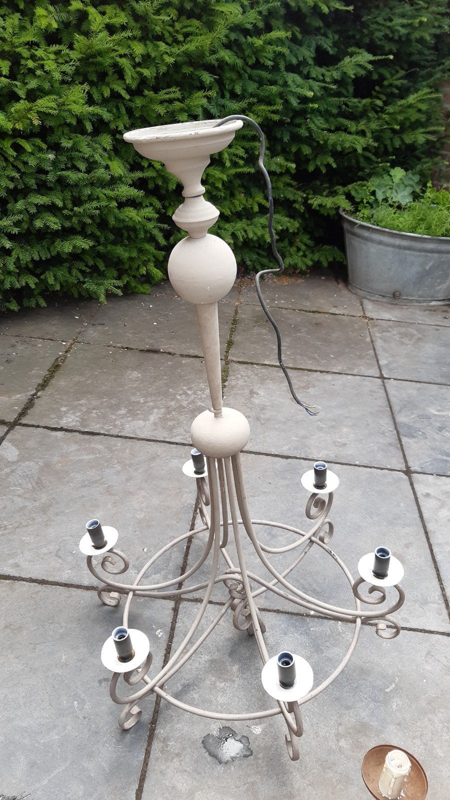 Hanglamp, Ophalen