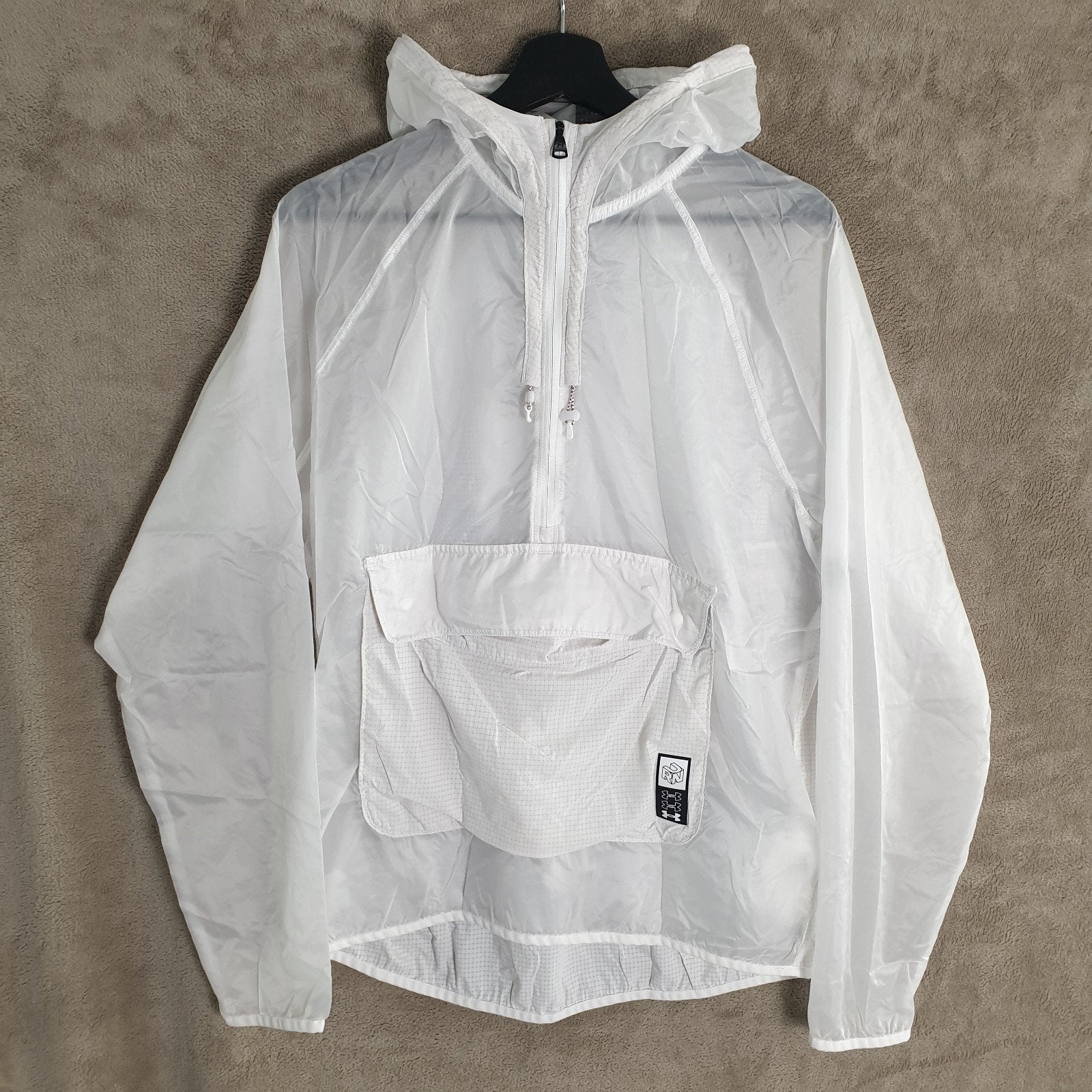 Under Armour HeatGear Windbreaker - Wit (M), Maat 48/50 (M), Wit, Under Armour, Ophalen of Verzenden