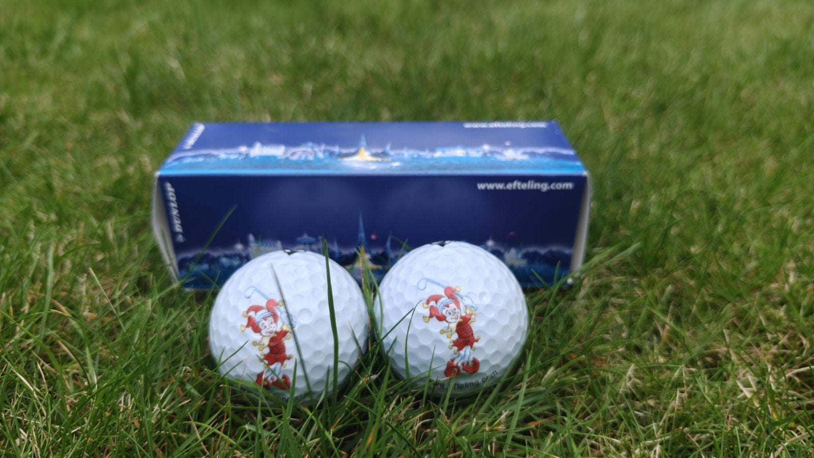 Efteling Jokie en Jet golfballen - Dunlop, Ophalen, Nieuw, Bal(len), Overige merken