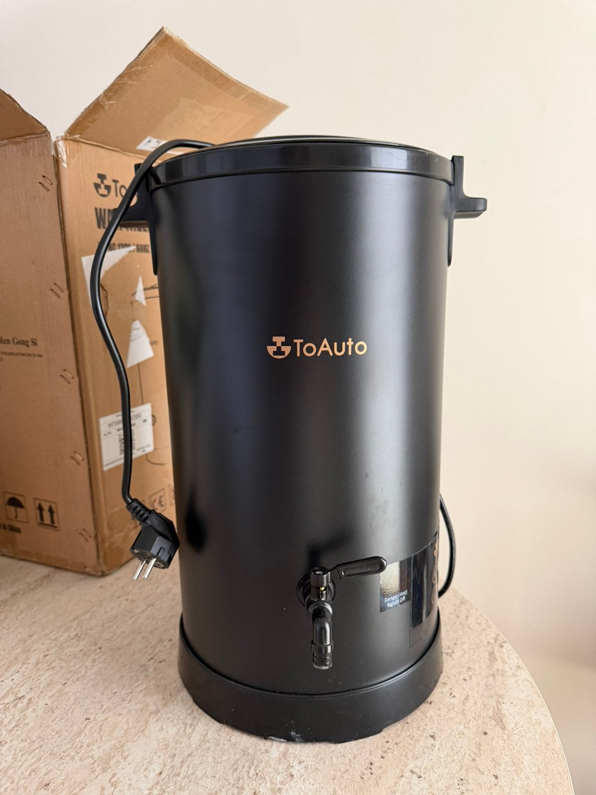 ToAuto 10L Digitale Wax Melter voor kaarsen, Zwart, Nieuw, Ophalen of Verzenden, Overige merken