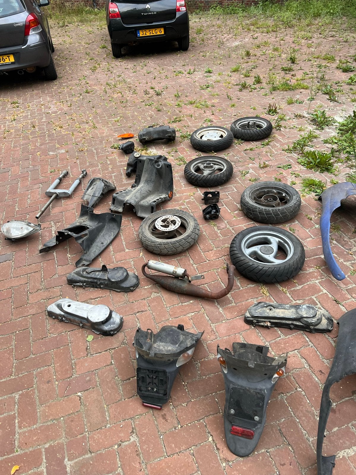 Peugeot Vivacity & Speedfight 2 onderdelen (verticaal), Ophalen, Gebruikt, Overige typen, Peugeot