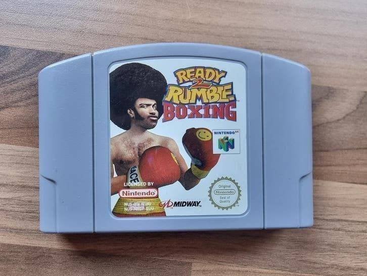 Ready 2 Rumble Boxing, Spelcomputers en Games, Games | Nintendo 64, Vechten, 1 speler, Ophalen of Verzenden, Zo goed als nieuw