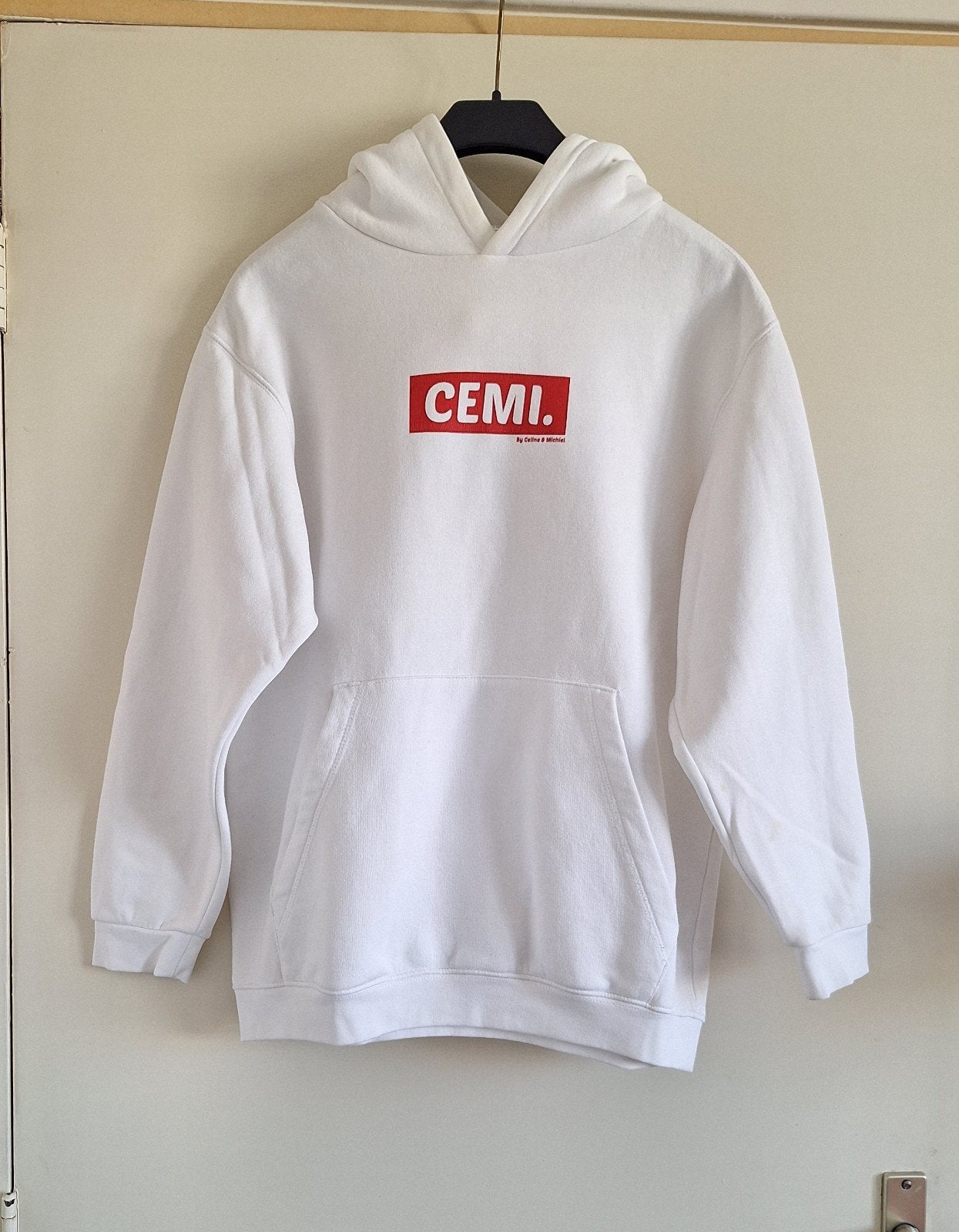 Witte hoodie Cemi (Celine & Michiel) maat 152, 158, 164, Meisje, Trui of Vest, Cemi, Ophalen of Verzenden
