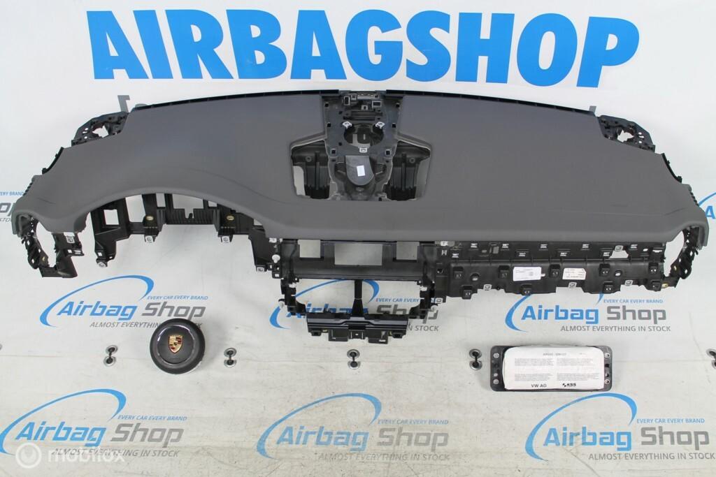 Airbag set - Dashboard grijs Porsche Cayenne (2017-heden), Auto-onderdelen, Dashboard en Schakelaars, Gebruikt, Ophalen of Verzenden