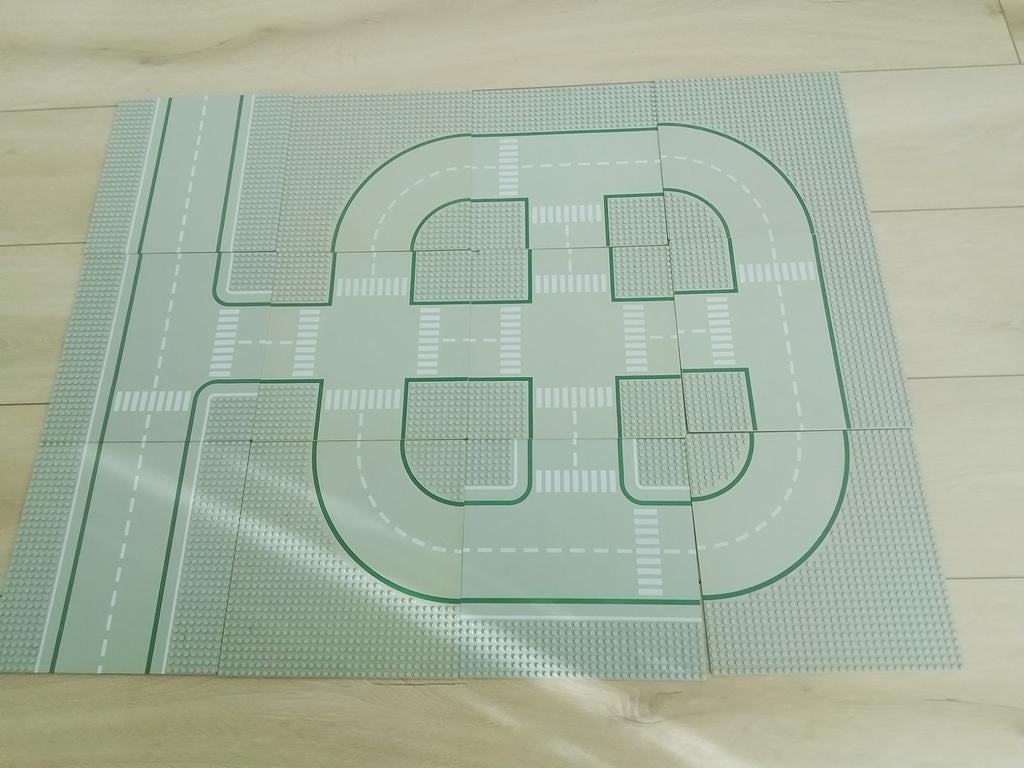 12 Lego wegplaten, Ophalen of Verzenden