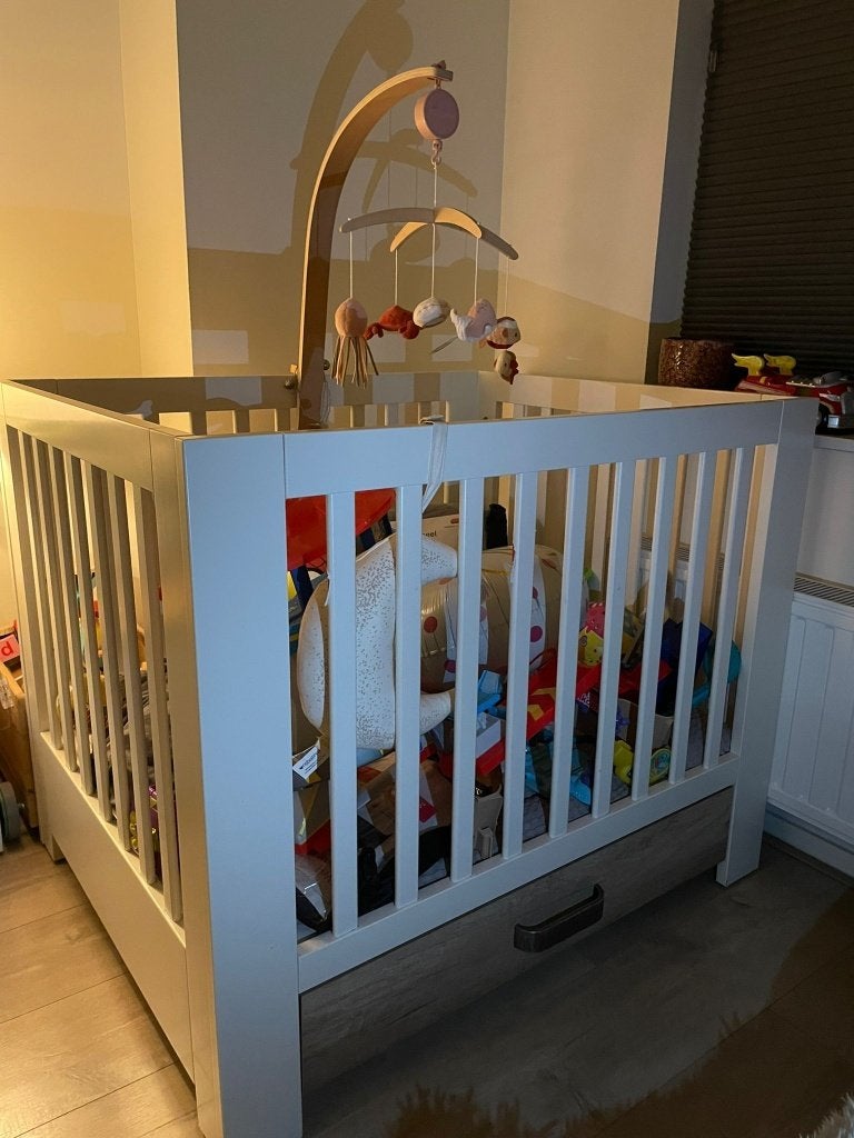 Baby box, Ophalen, Gebruikt, Rechthoekig, Lade