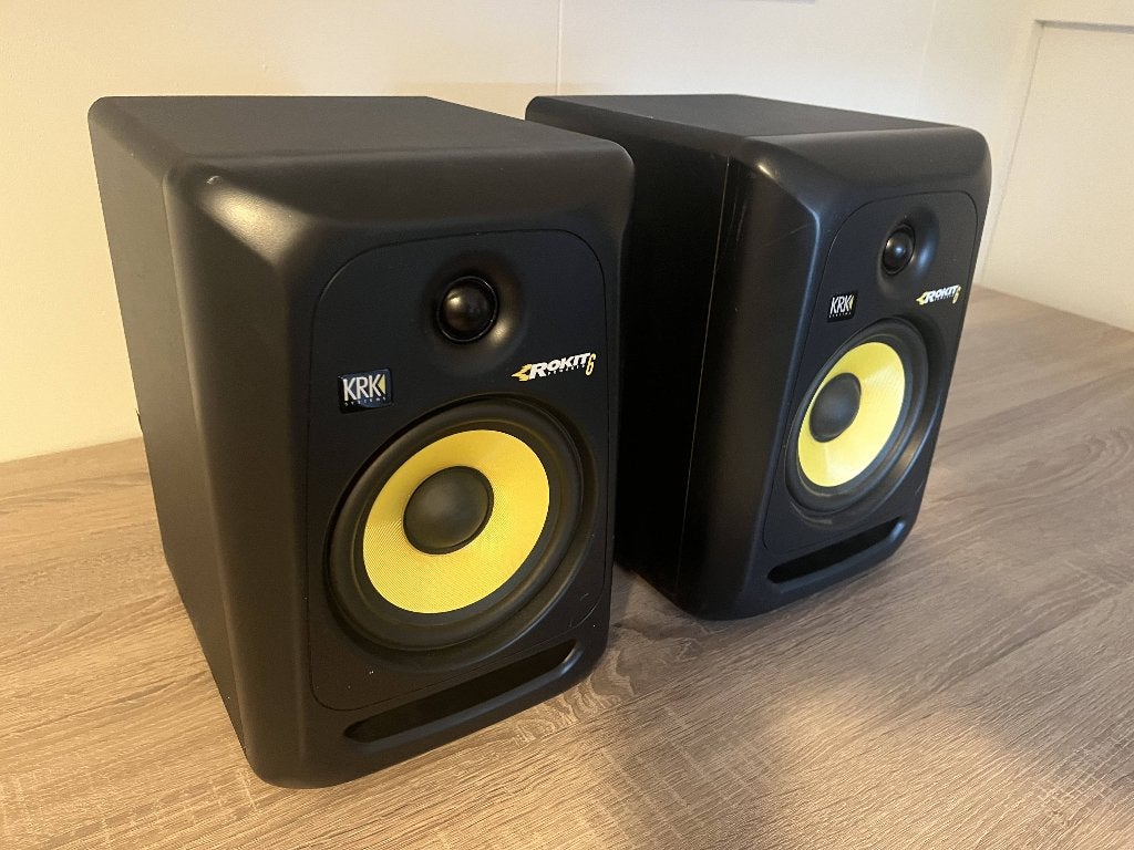 Set KRK RP6 G3 Studiomonitoren (2 stuks) – Verhuisopruiming ...