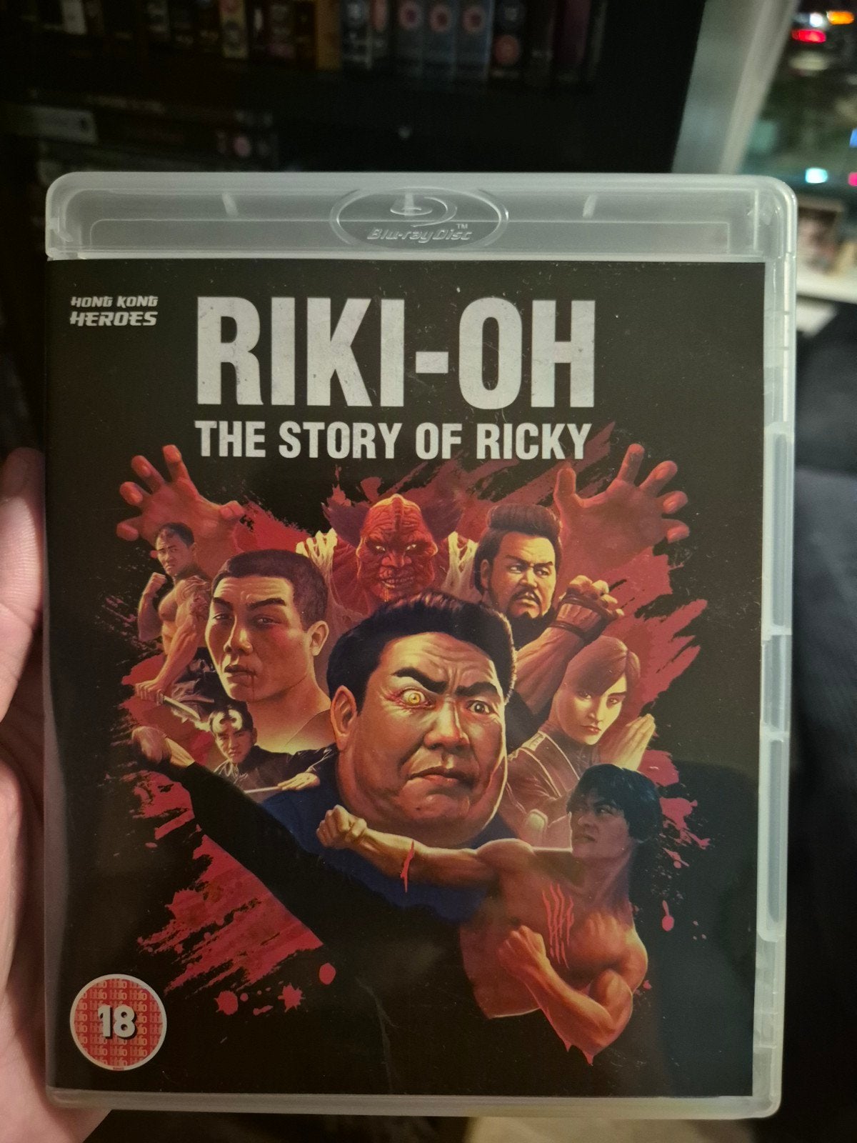 Riki-Oh Story of Ricky Eureka martial arts gore classic horr, Cd's en Dvd's, Blu-ray, Ophalen of Verzenden, Zo goed als nieuw