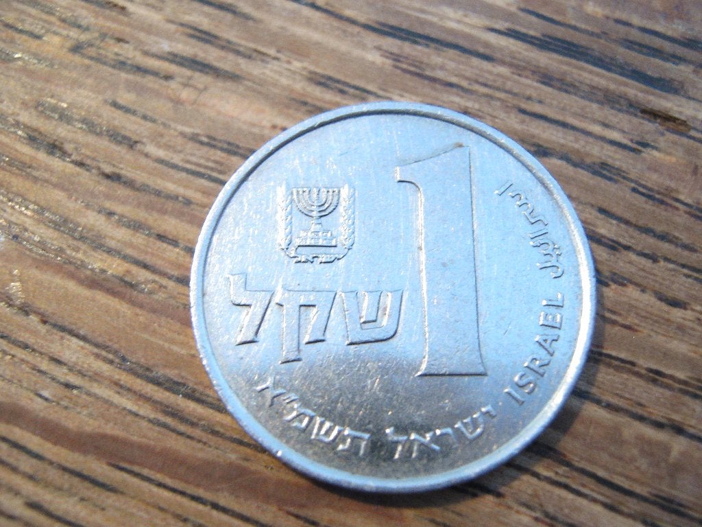 Israel Shekel 1981, Omerbeker #493, Ophalen of Verzenden, Midden-Oosten, Losse munt
