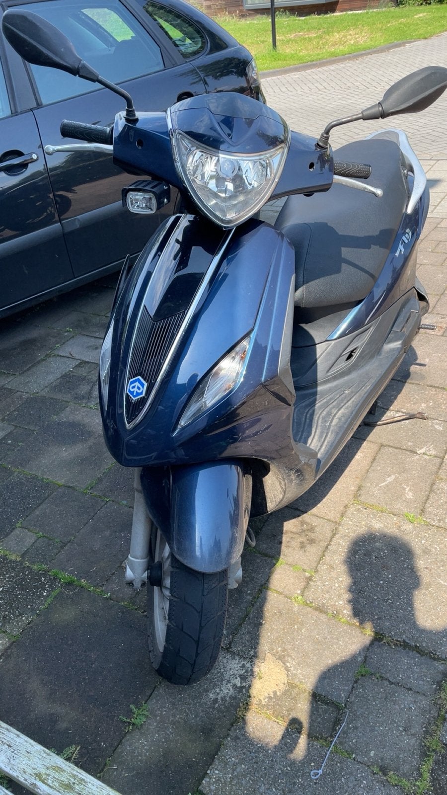 Piaggio fly 50cc geel kenteken, Ophalen, Gebruikt, Maximaal 45 km/u, Fly