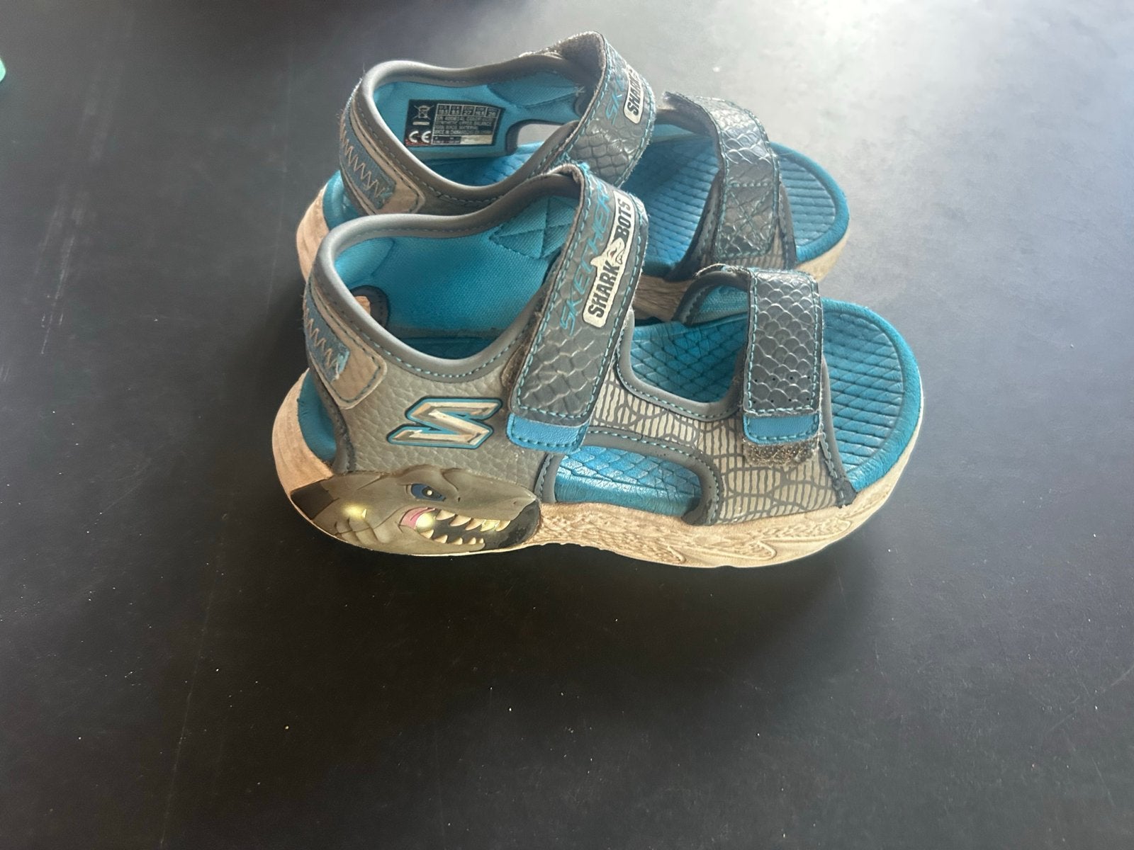 Skechers Shark Boys sandalen maat 27, Ophalen of Verzenden, Gebruikt, Jongen, Schoenen