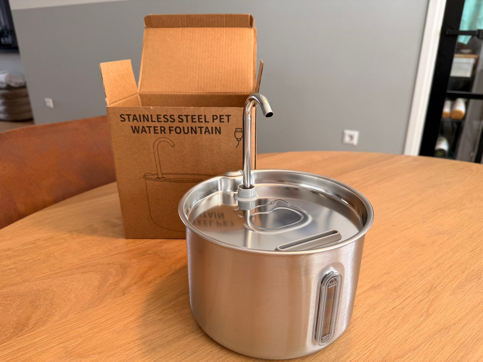 RVS katten drinkfontein (nieuw!), Ophalen of Verzenden, Nieuw