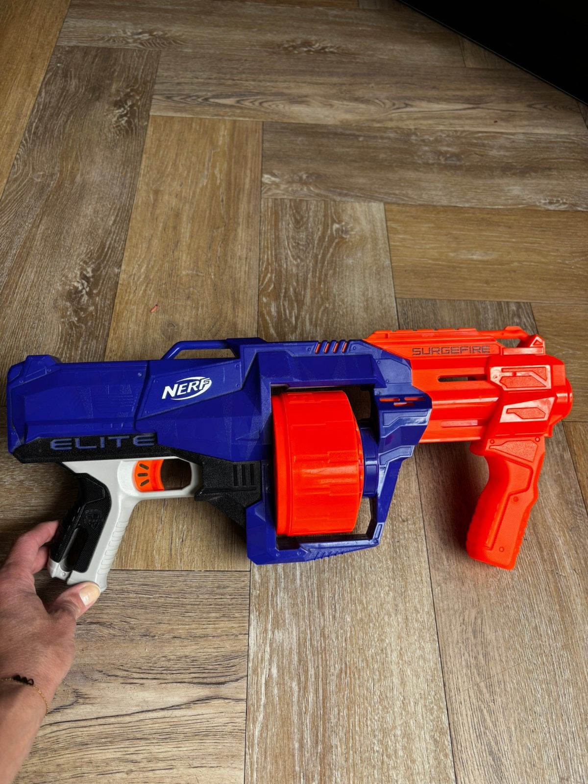 Nerf pistool, Ophalen of Verzenden, Zo goed als nieuw