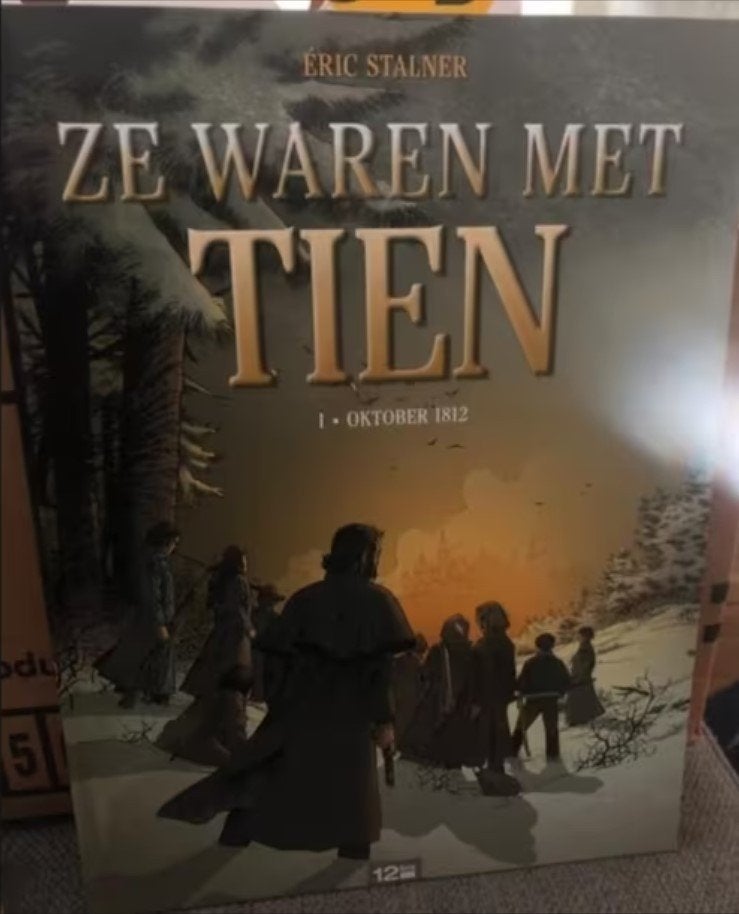oktober 1812 ze waren met tien hardcover g12, Boeken, Eén stripboek, Ophalen of Verzenden, Zo goed als nieuw