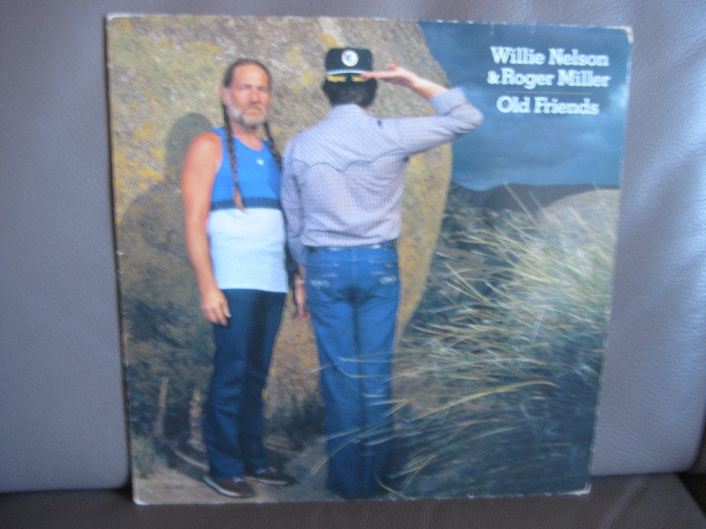 Willie Nelson And Roger Miller – Old Friends, Cd's en Dvd's, Vinyl | Country en Western, LP, Ophalen of Verzenden, Zo goed als nieuw
