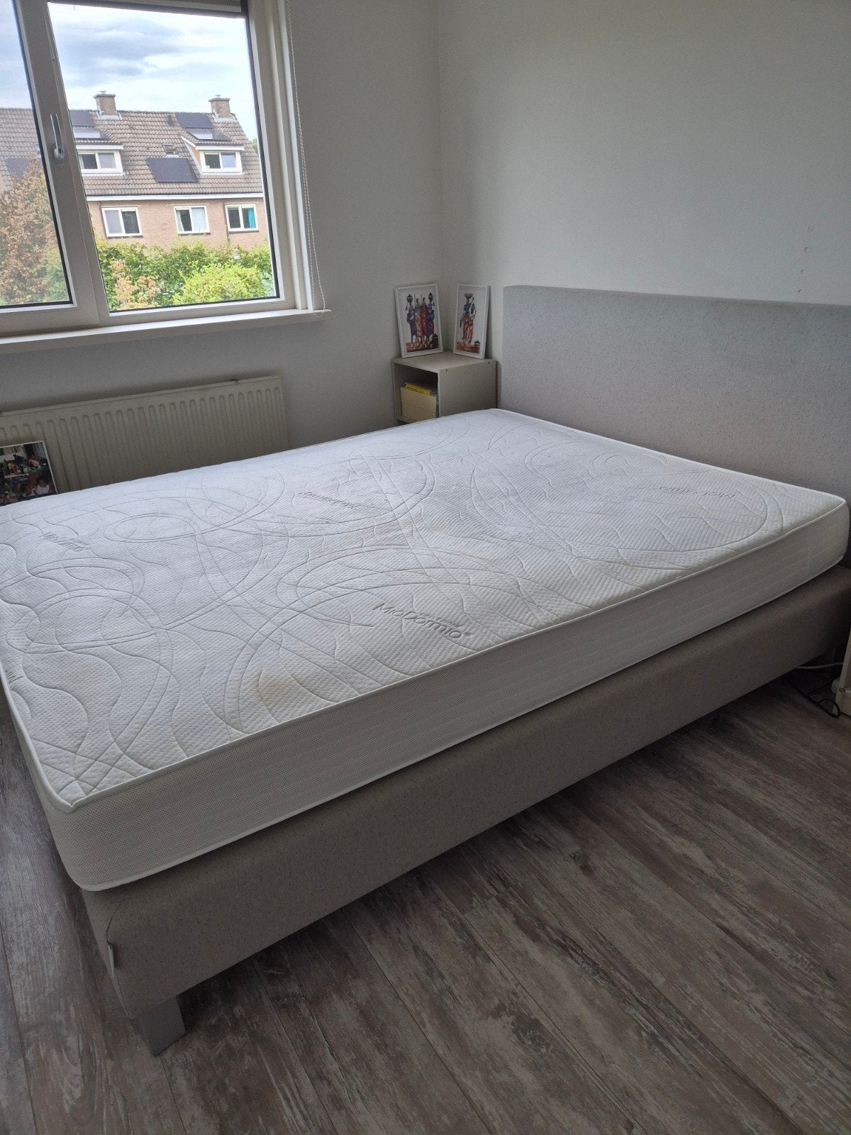 matras (alleen matras), Ophalen, Beige, Tweepersoons, 180 cm