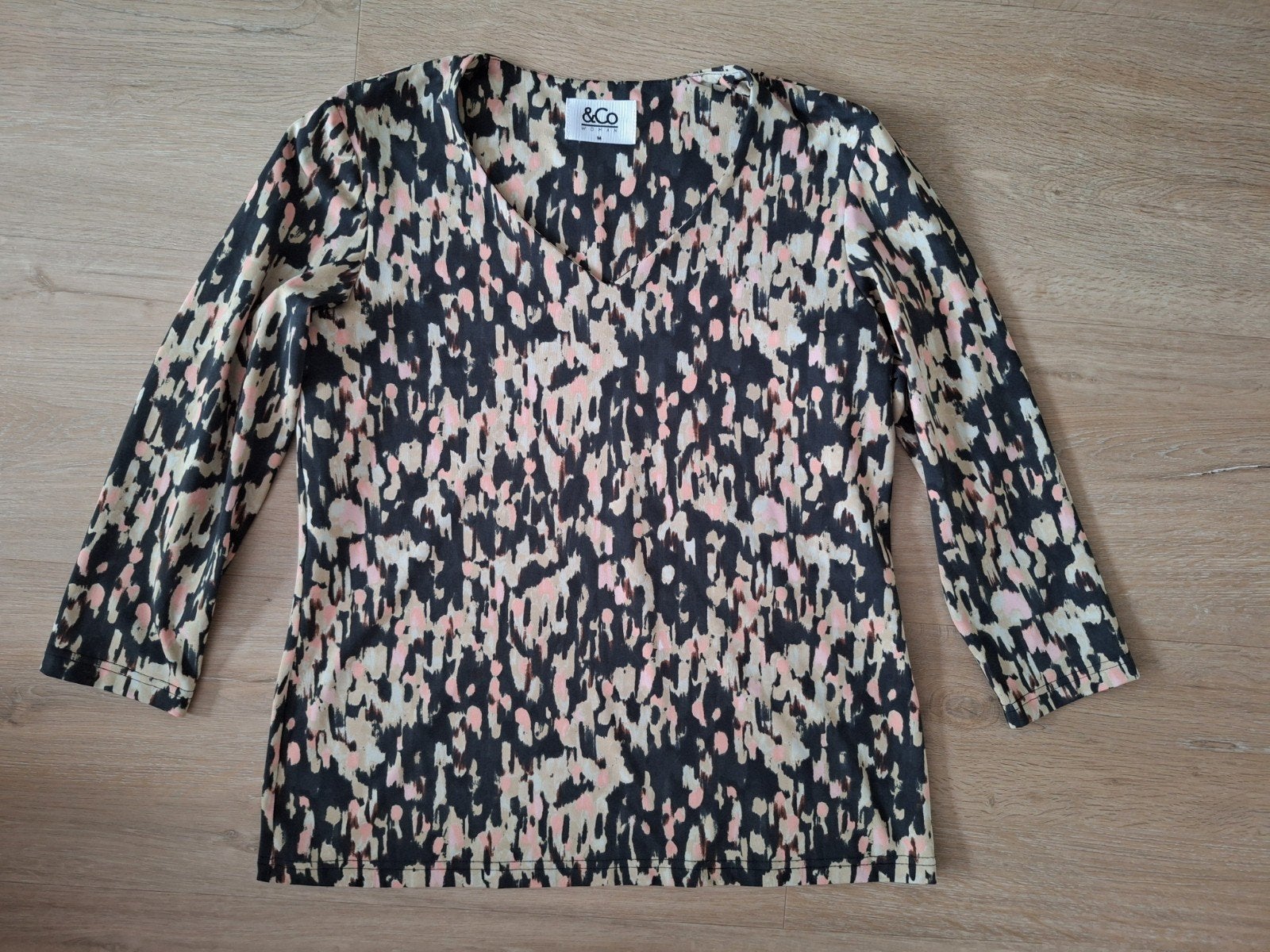 &Co Woman travelstof shirt maat M, Kleding | Dames, &Co Woman, Ophalen of Verzenden