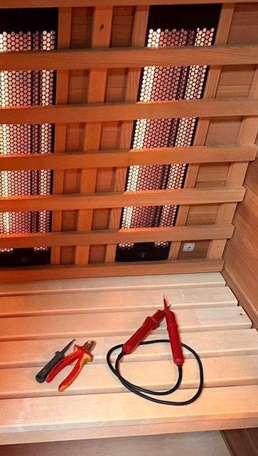 storing? Spa / sauna monteur? Spa en sauna service Limburg, Ophalen, Gebruikt, Complete sauna