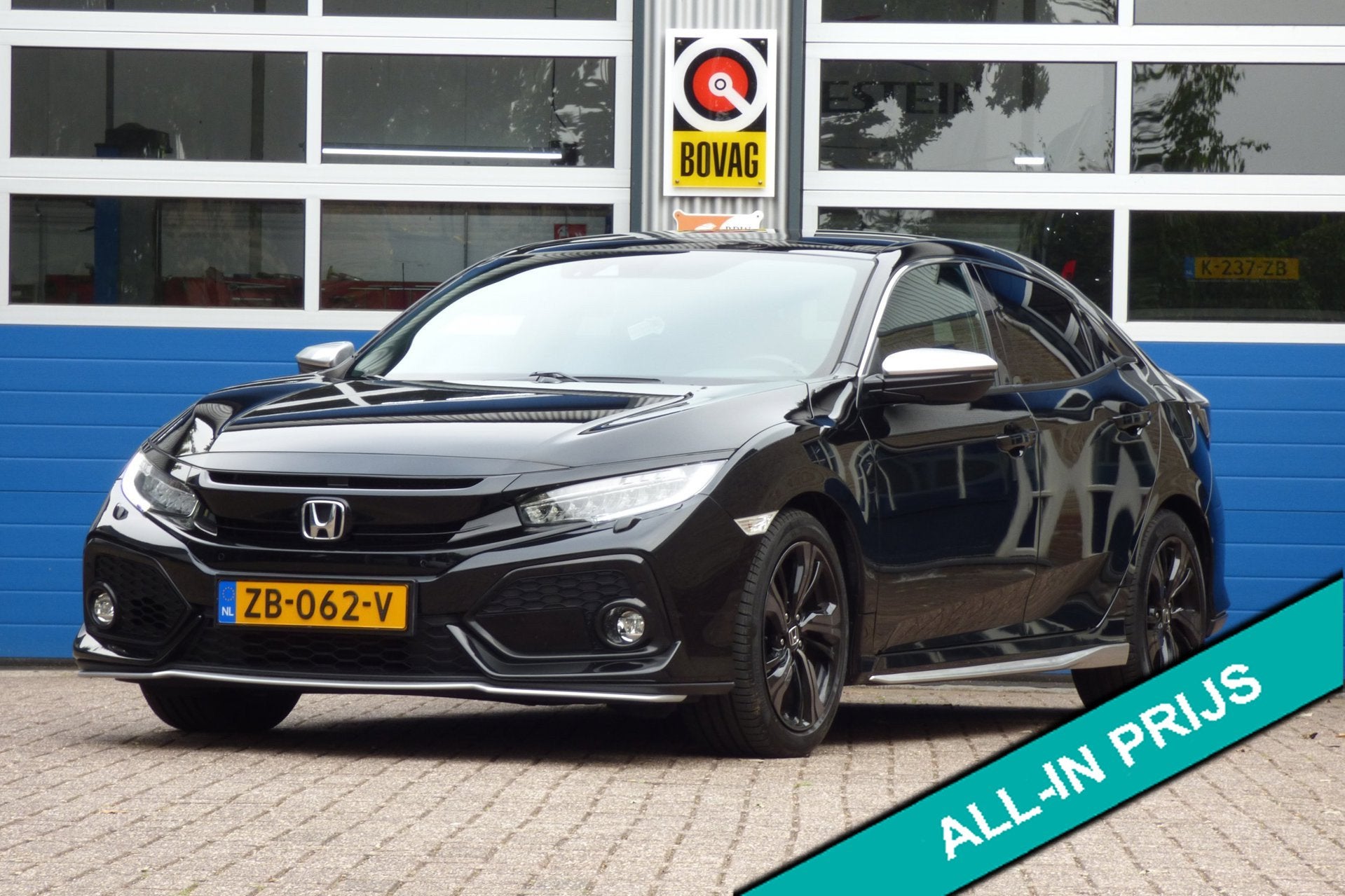 Honda Civic 1.0 i-VTEC Executive, Auto's, Stof, Gebruikt, Automatische klimaatregeling, Origineel Nederlands