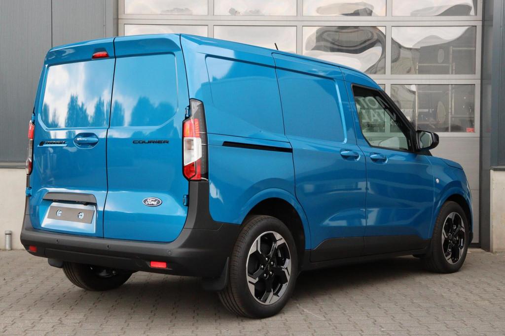Ford E-Transit Cour. Limited 44 kWh l FULL OPTION l NAVI l C, Gebruikt, Automatische klimaatregeling, Blauw, 44 kWh