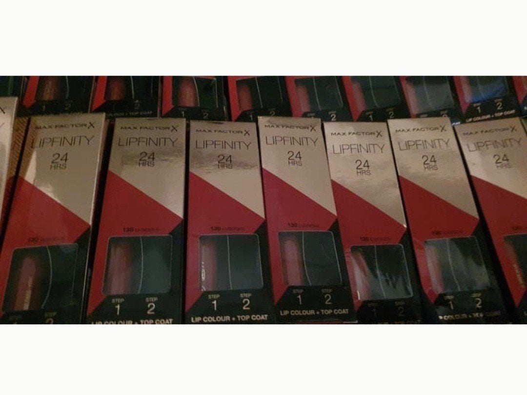 10 stuks Maxfactor lipfinity zonder topcoat nr 130, Verzenden, Nieuw, Overige kleuren, Handen en Nagels
