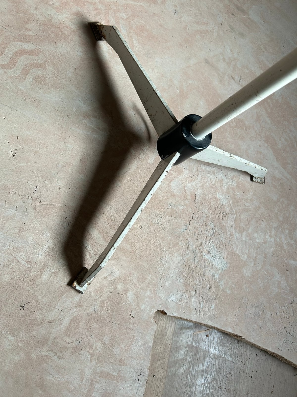Vintage vloerlamp     Hiemstra, Ophalen, Gebruikt, E27 (groot), Metaal