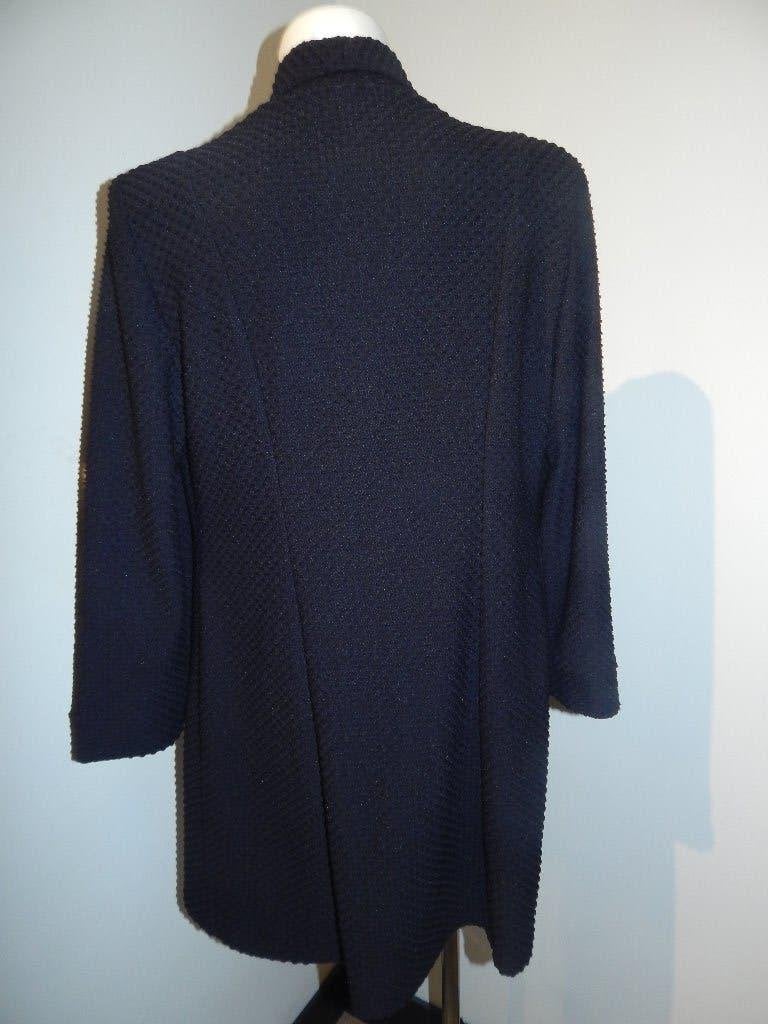 Joseph Ribkoff vest structuur stof aparte ritsen M, Maat 38/40 (M), Verzenden, Zwart, Joseph Ribkoff