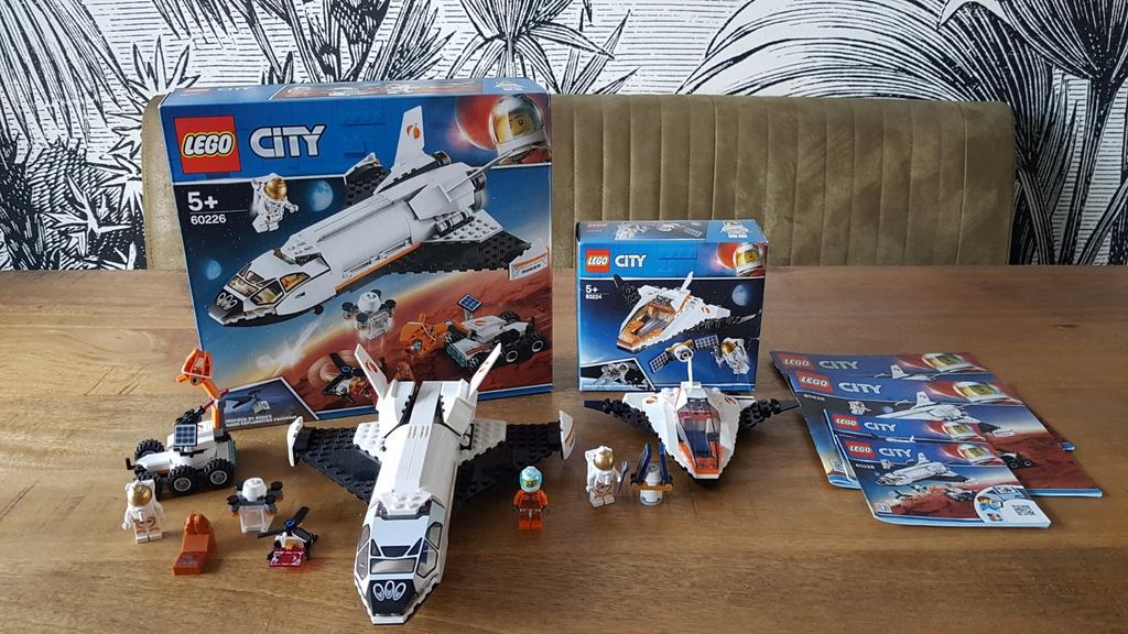 Lego City ruimtevaart, Ophalen of Verzenden, Zo goed als nieuw, Complete set, Lego