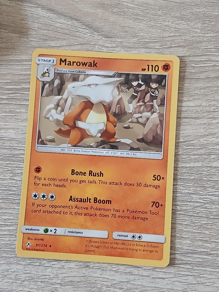 Marowak, Ophalen of Verzenden, Zo goed als nieuw