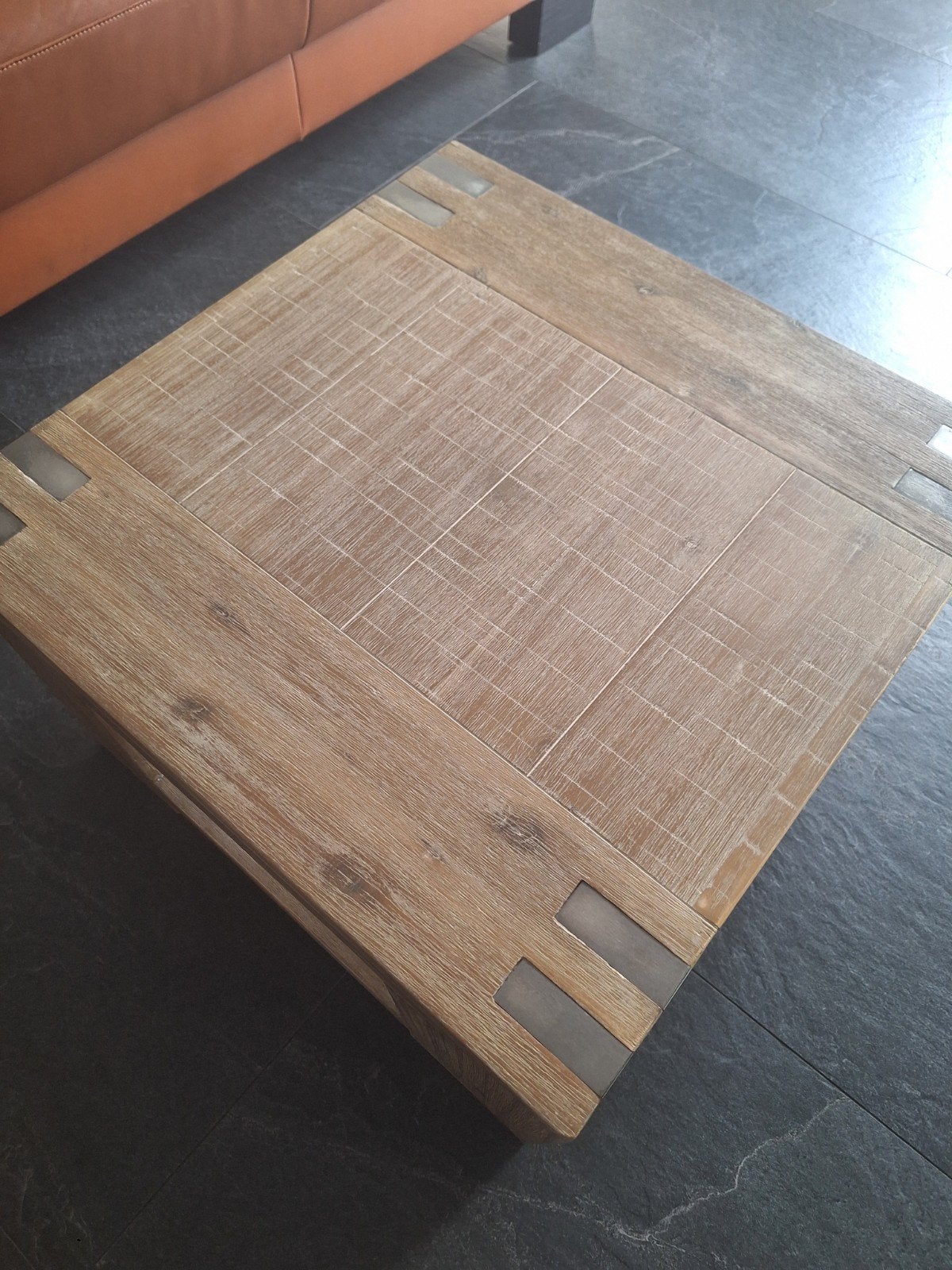 Salontafel en eettafel Pronto Wonen licht eiken gehard glas), Huis en Inrichting, Tafels | Salontafels, Ophalen, Glas, 200 cm of meer