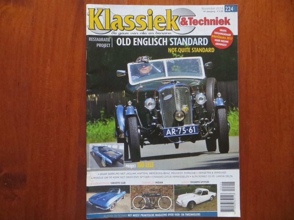 Klassiek & Techniek 224 Standard Special V1, Triumph Spifire, Verzenden, Nieuw, Overige merken