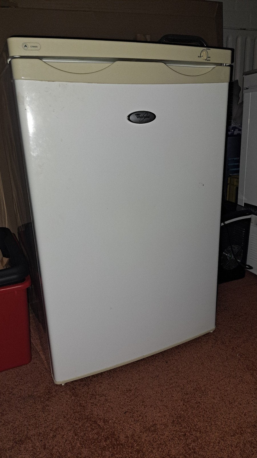 Whirlpool vriezer tafelmodel, Gebruikt, Minder dan 60 cm, Vrijstaand, Ophalen