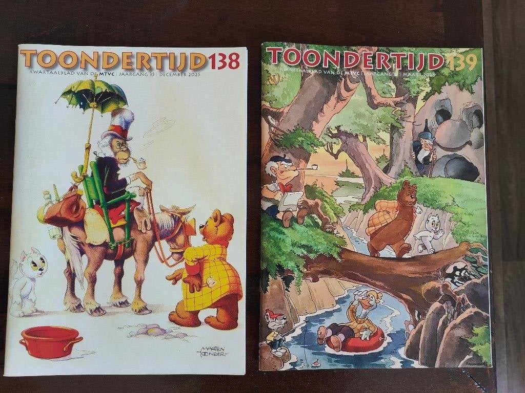 Toondertijd nr 138 & 139 (Marten Toonder Club) – Nette staat, Verzenden, Zo goed als nieuw, Muziek, Film of Tv