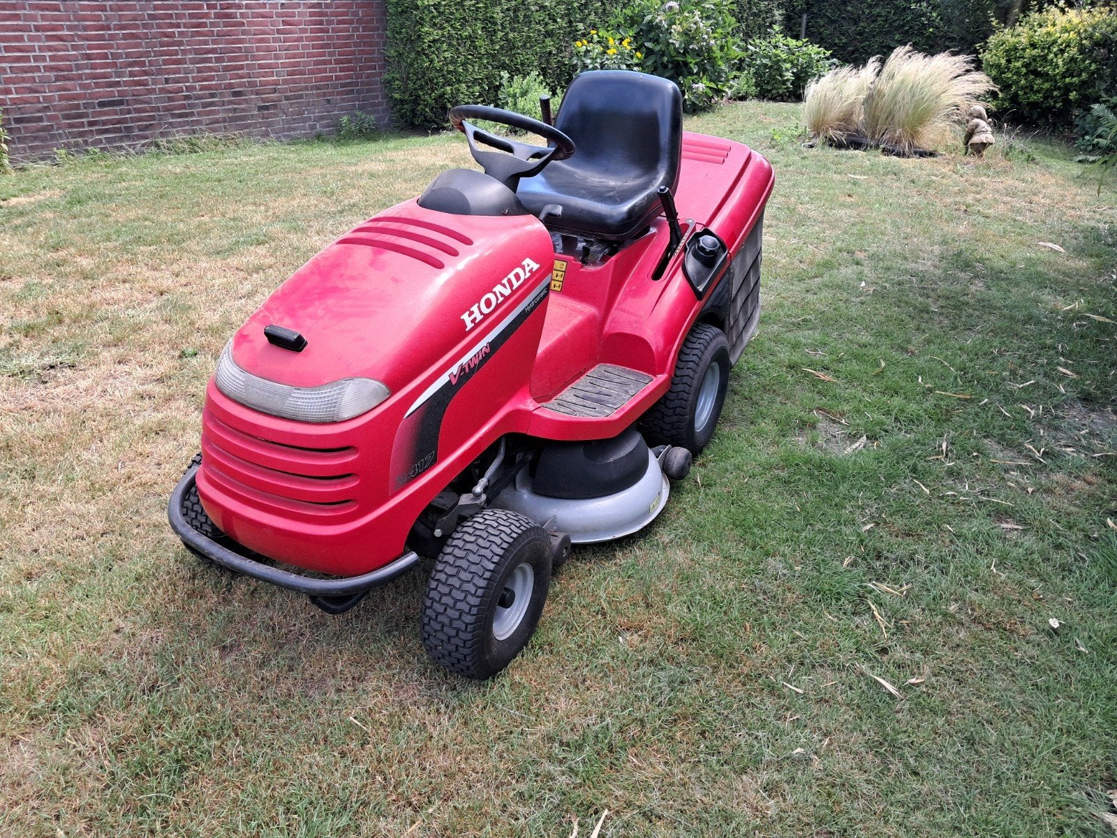 Honda HF2417, Tuin en Terras, Zitmaaiers, Ophalen, Honda, Gebruikt, Opvangbak