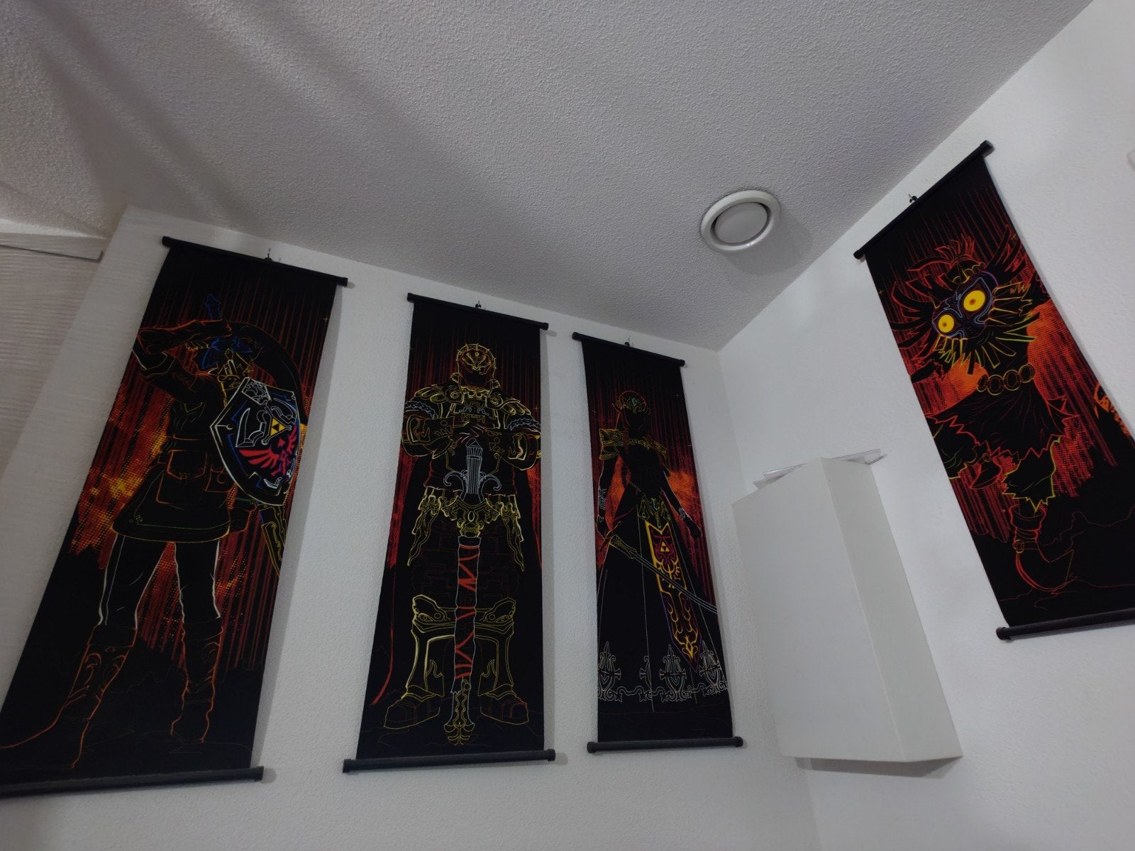 Legend of Zelda Twilight Princess Stoffen Banners, Wandhanger, Meerkleurig, Textiel, Ophalen of Verzenden