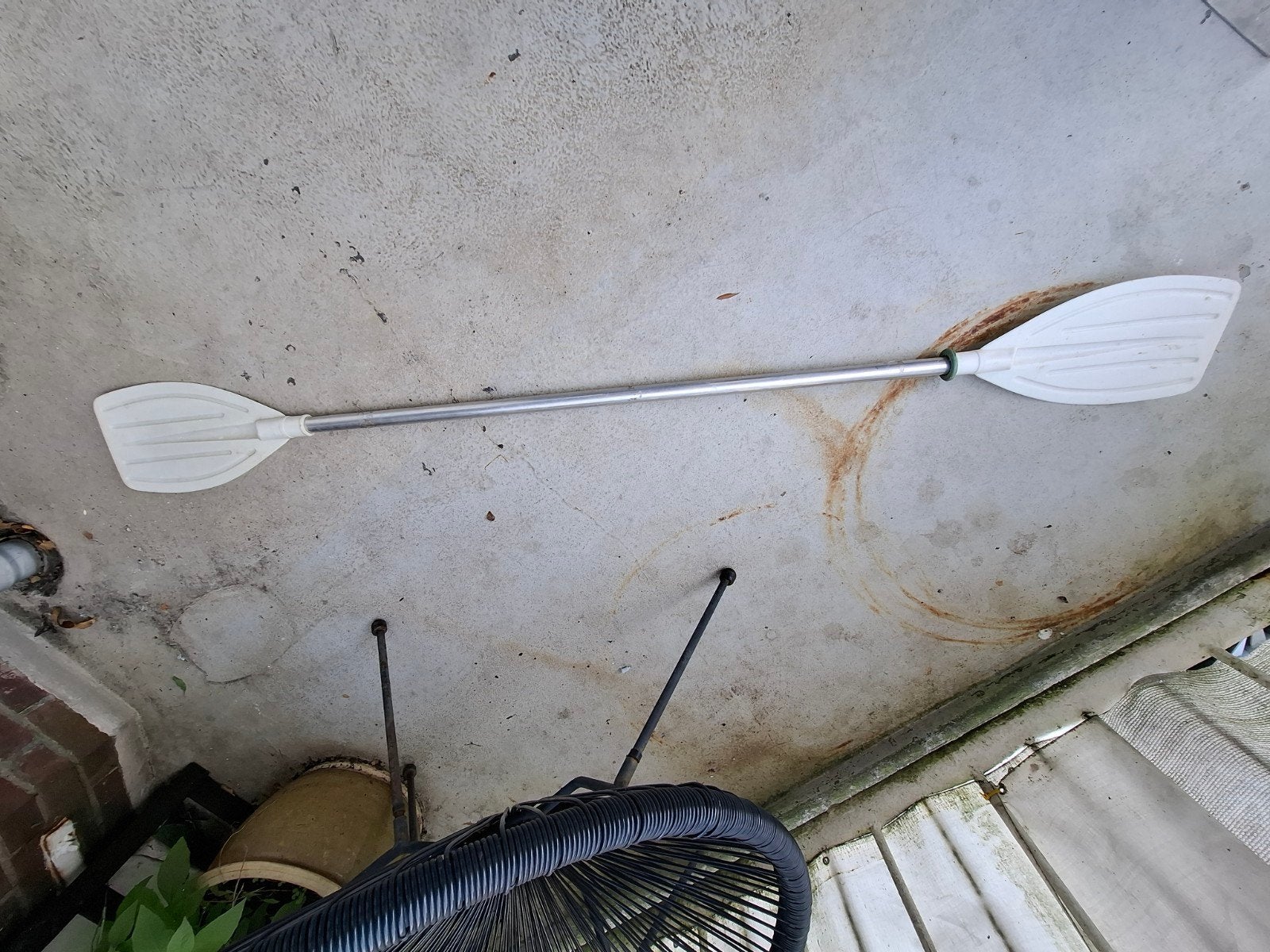 Dubbelbladige peddel voor kano of kajak, Ophalen, Gebruikt, Dubbelbladige peddel