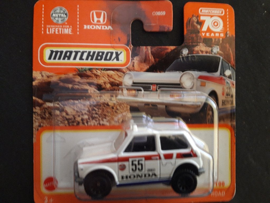 Matchbox Honda N600 Off Road '70 in blister, Ophalen of Verzenden, Nieuw, Auto