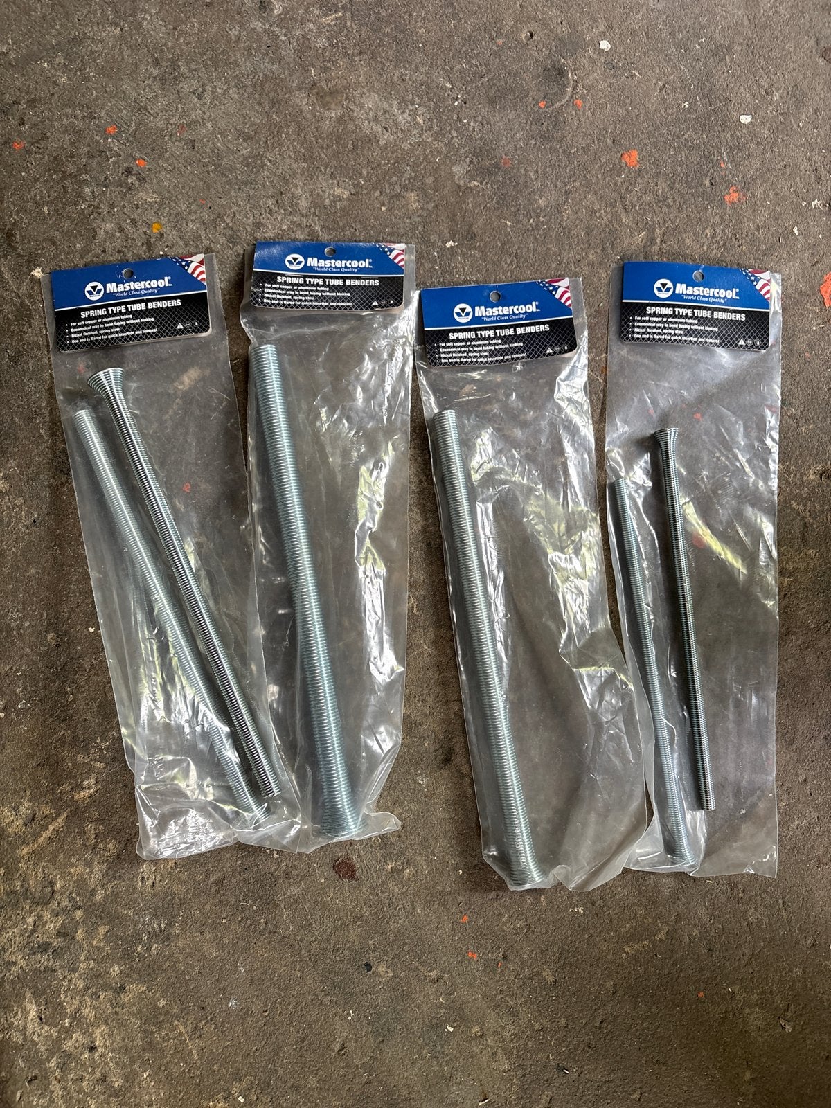 Mastercool Spring Type Tube Benders - Diverse Maten, Ophalen of Verzenden, Nieuw, Overige typen, Overige merken
