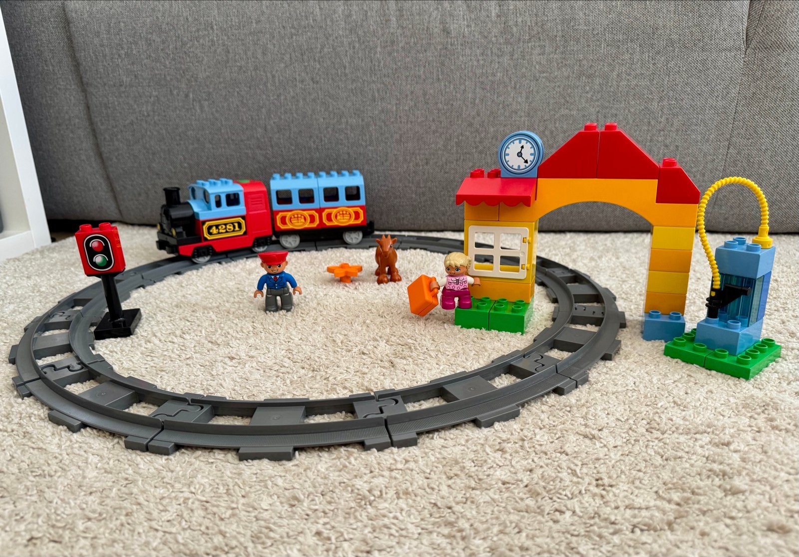 Lego Duplo 10507 Mijn Eerste Trein Set, Kinderen en Baby's, Ophalen, Gebruikt, Overige thema's, Compleet