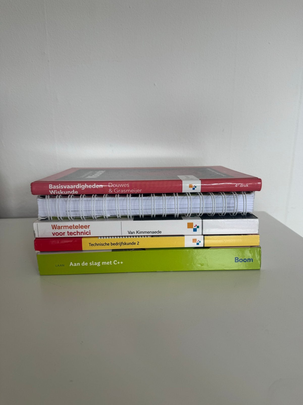 Wiskunde, Warmteleer, Bedrijfskunde & C++ Boeken, Boeken, Studieboeken en Cursussen, Gelezen, HBO, Beta, Ophalen of Verzenden