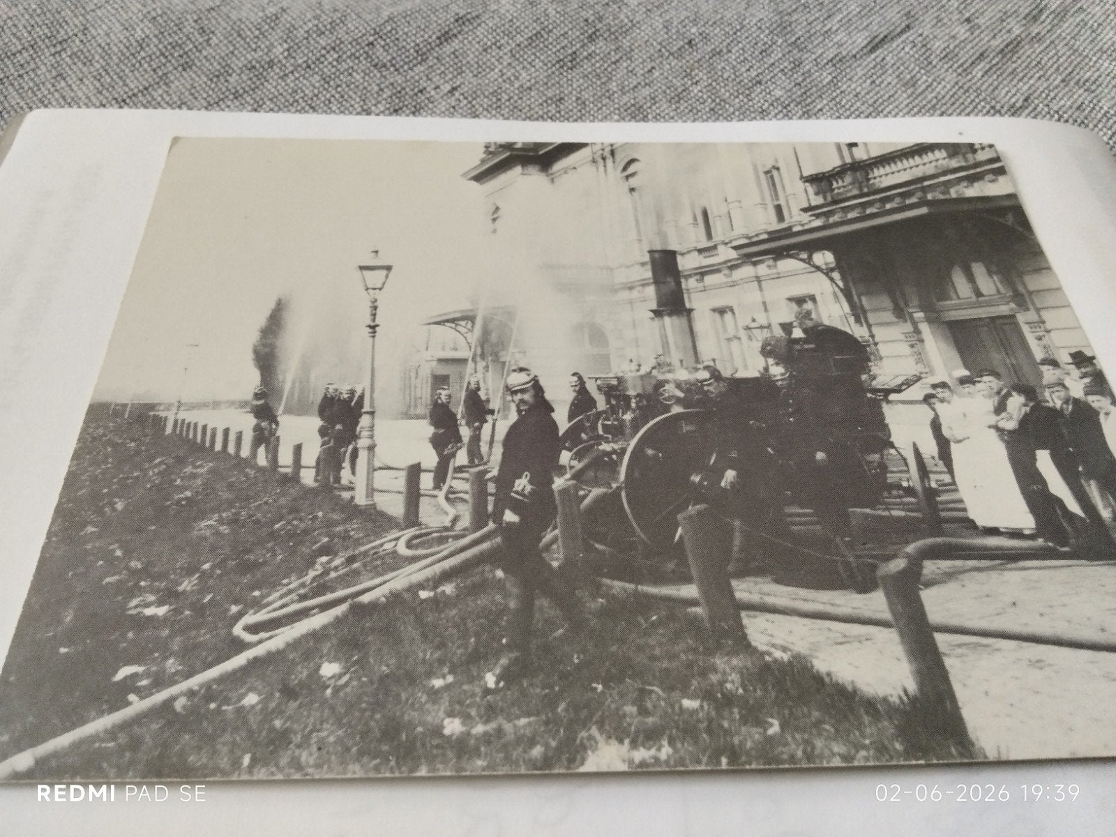 ansicht Oefening Brandweer bij Concertgebouw, 1896 -, Ophalen of Verzenden, Noord-Holland