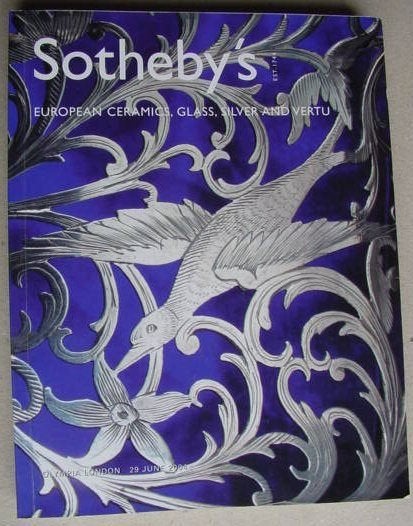 Sotheby's European ceramics june 2004, Ophalen of Verzenden, Zo goed als nieuw, Catalogus