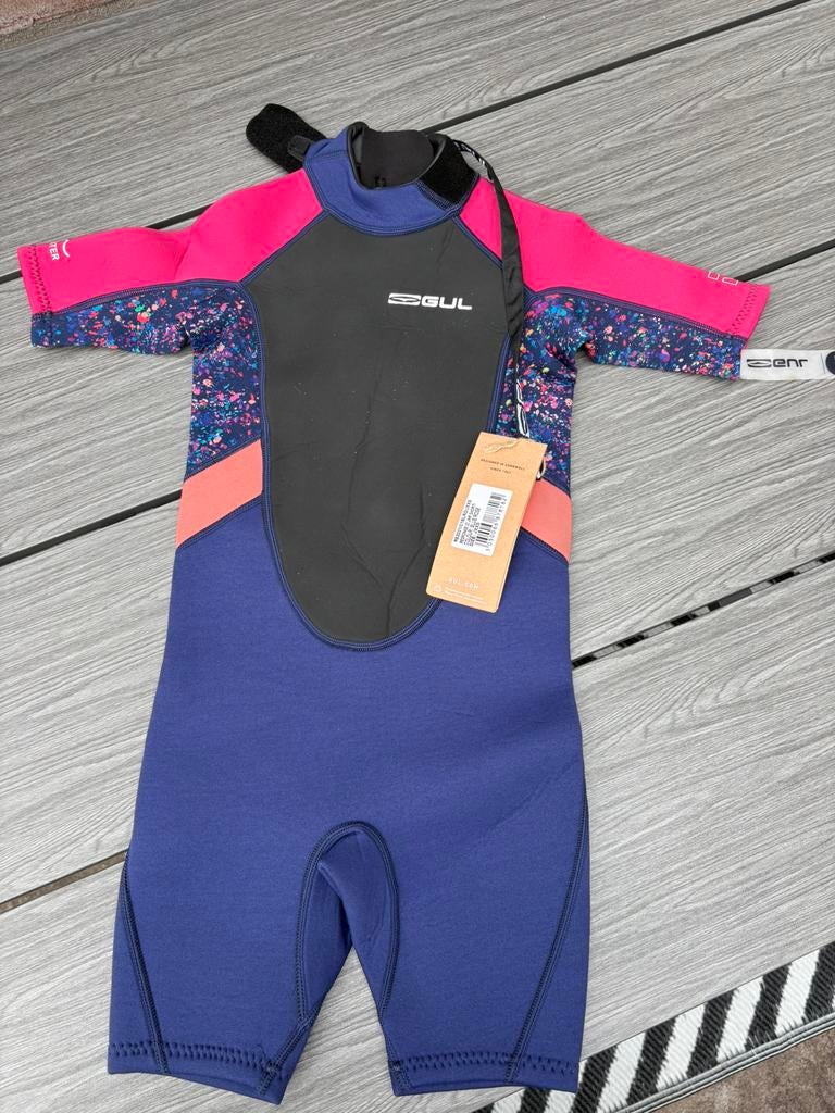 Gul zwempak meisjes maat xxs nieuw, Watersport en Boten, Watersportkleding, Ophalen of Verzenden, Nieuw, Kind, Wetsuit
